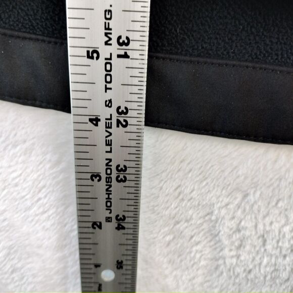 Reebok Jacket Mens 2XL Black Full Zip Playshield Soft Shell Performance Stretch - Picture 9 of 15